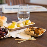 Palmbladschaal 8,1 x 2,4 x 16 cm 125 ml - 400 stuks