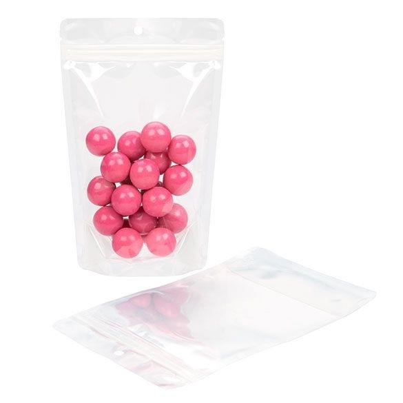 Compostable Stand Up Pouches Transparent | 113 grams | 130x79x206mm 