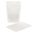 Eco Stand Up Pouches Kraft White 57 grams 102x60x152mm 