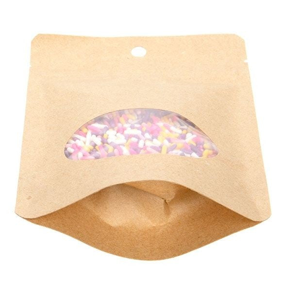 Eco Stazakken Kraft 57 gram | 102x60x152mm - 100 st
