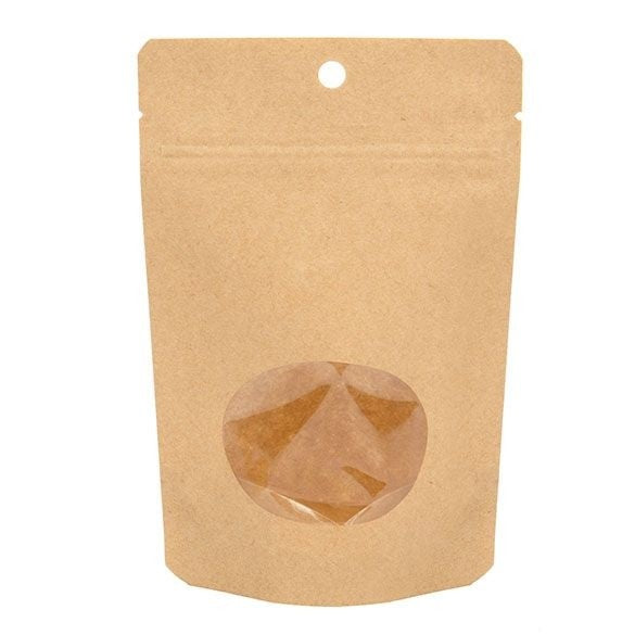 Eco Stazakken Kraft 57 gram | 102x60x152mm - 100 st