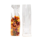 Blokbodemzakken Home Compostable 70x51x254mm met Papieren kaart - 100 st