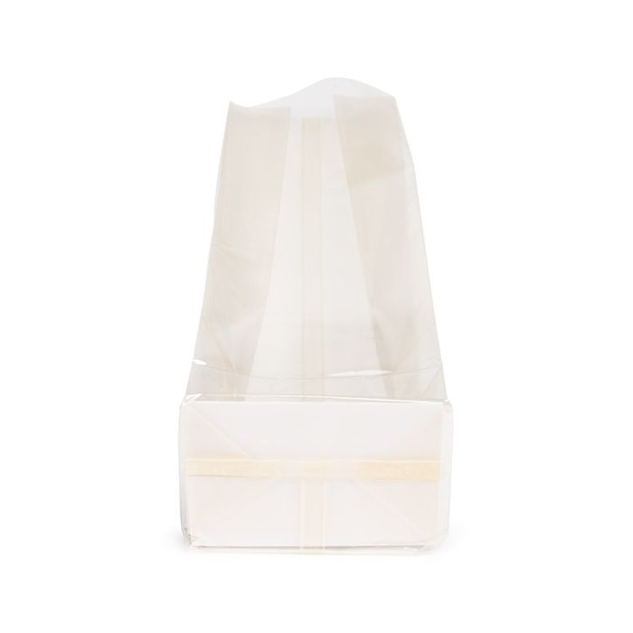 Blokbodemzakken Home Compostable 70x51x254mm met Papieren kaart - 100 st