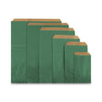 Gift bags 7x13cm Dark Green 