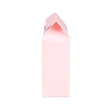 Kraftdoosjes Roze Met Hartjes Venster 105x44x133 mm - 25 stuks
