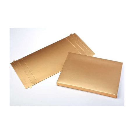 Kraft Gift Boxes Gold 137x25x191mm 