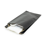 Papieren Zakken Vetbestendig Zwart 8,9x2,9x19,7cm - 100 stuks