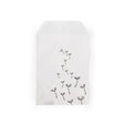 Paper Bags White with Black Dandelion 76x127 mm 