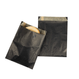 Papieren Zakken Vetbestendig Zwart 14x2,9x19,1cm - 100 stuks