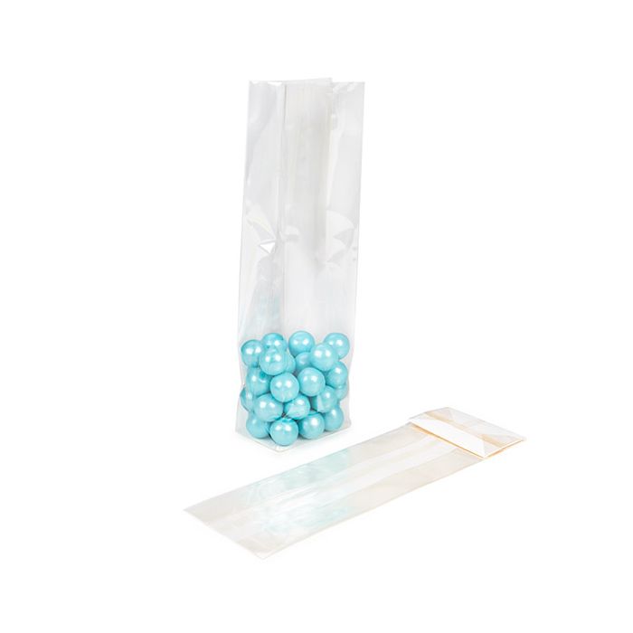 Blokbodemzakken Milieuvriendelijk thuis Composteerbaar met papieren kaart 89x57x305 mm - 100 stuks