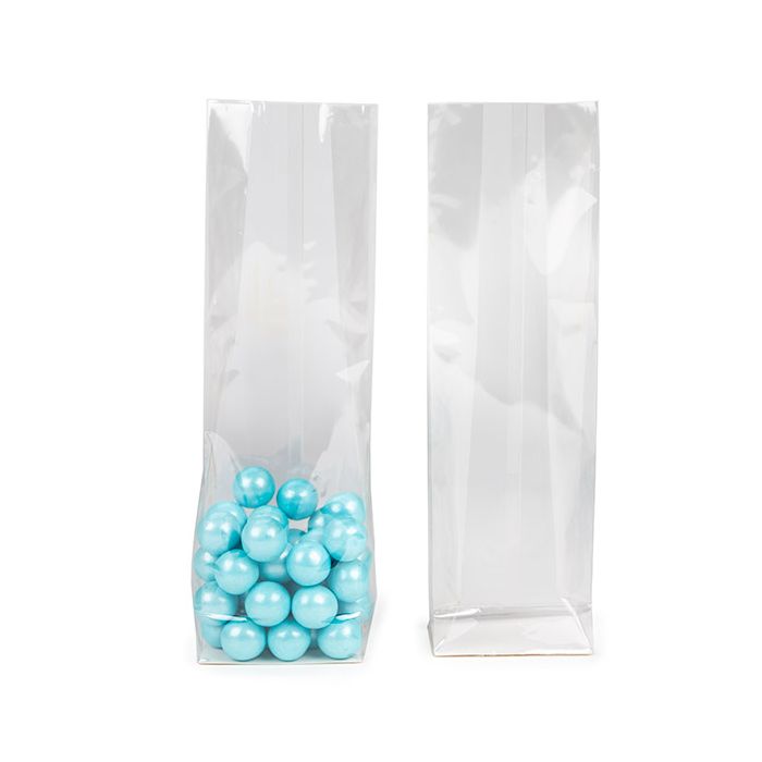 Blokbodemzakken Milieuvriendelijk thuis Composteerbaar met papieren kaart 89x57x305 mm - 100 stuks