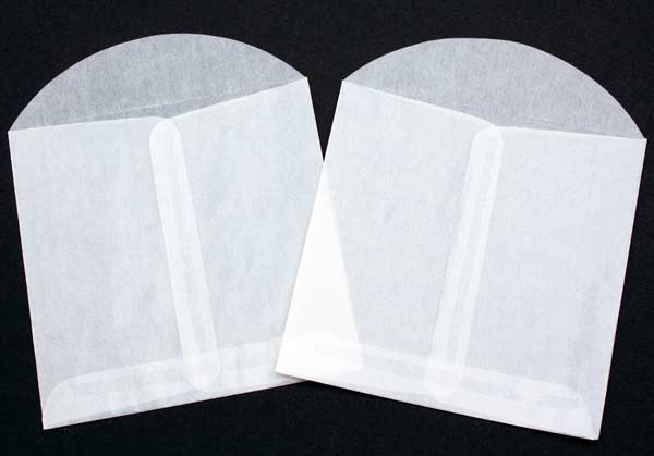 Glassine Bags 100x100mm 