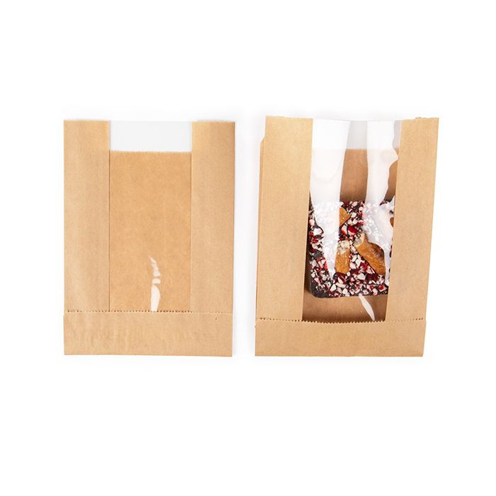 Kraft Zijvouwzakken 110x29x152 mm - 100 Stuks