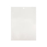 Eco Vlakke Zakken Kraft/Bioplastic Wit 127x178mm - 100 st