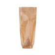 Kraft Block Bottom Bags w/ Paper Insert 51x44x216 mm 