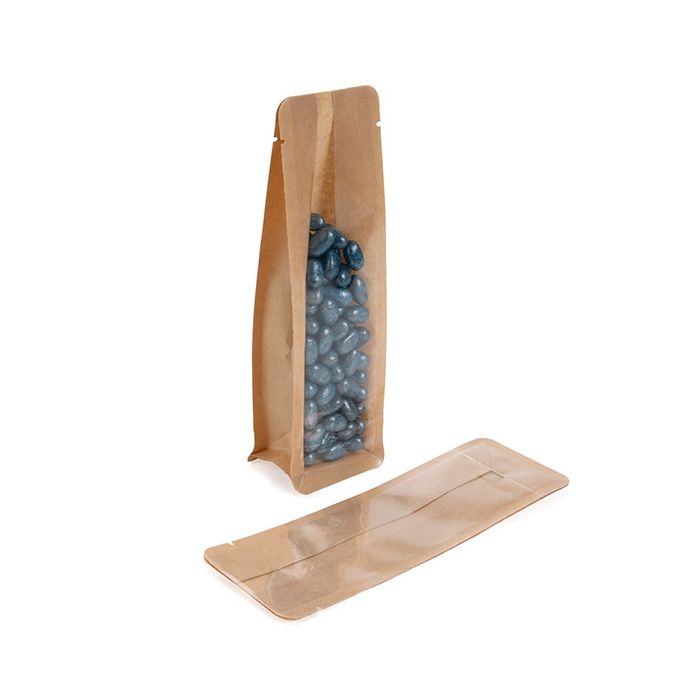 Blokbodemzakken Kraft 60x51x191 mm - 100 stuks