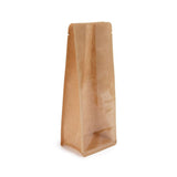 Blokbodemzakken Kraft 89x70x229 mm - 100 stuks