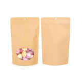 Stazakken Kraft Composteerbaar 171x89x286 mm met ovaal Venster - 100 stuks