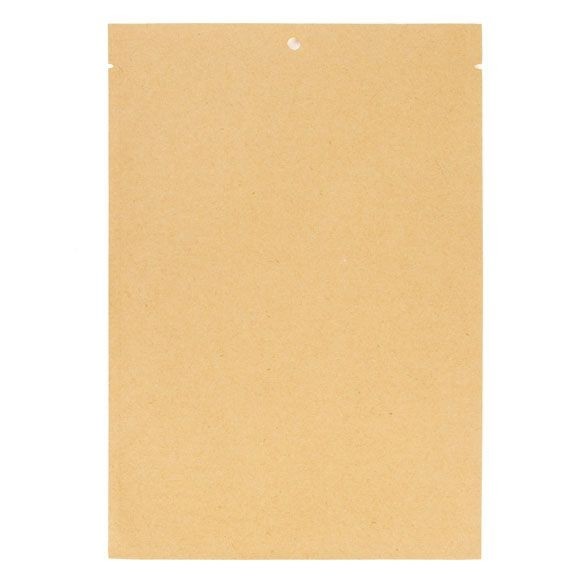 Eco Vlakke Zakken Kraft/Bioplastic 112x157mm - 100 st
