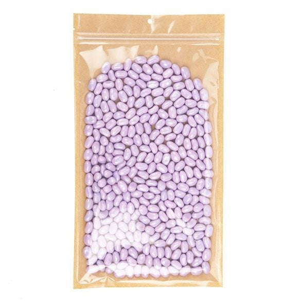 Kraft Gripzakken met transparante voorkant 178 x 305 mm met ophanggat - 100 stuks