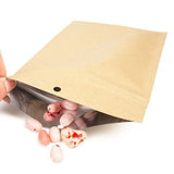 Gripzakken Kraft/Plastic 127x208mm - 100 st