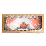 Kraft Doosjes met Gegolfd Venster 30x6,5x14cm - 25 stuks