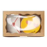 Kraft Doosjes met Gegolfd Venster 17,8x3,8x11cm - 25 stuks