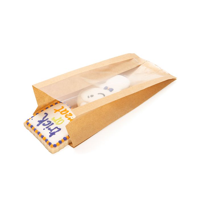 Zakken Kraft 76x51x165mm met zijvouw - 100 stuks