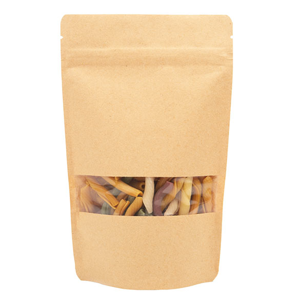 Stazakken Kraft | 113 gram | 13x8x20,5 cm - 100 stuks