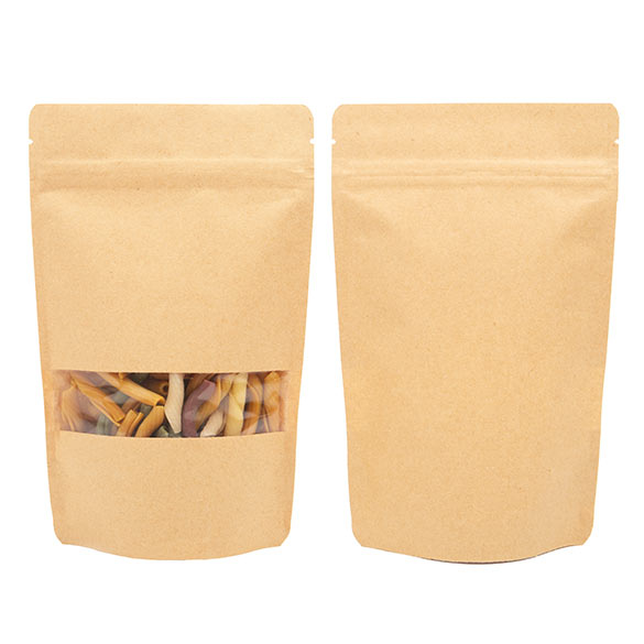 Stazakken Kraft | 113 gram | 13x8x20,5 cm - 100 stuks