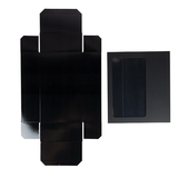 Tweedelige Papieren Dozen Zwart 21x12,7x5,7cm - 25 stuks