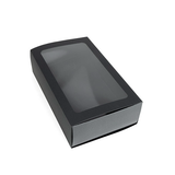 Tweedelige Papieren Dozen Zwart 21x12,7x5,7cm - 25 stuks
