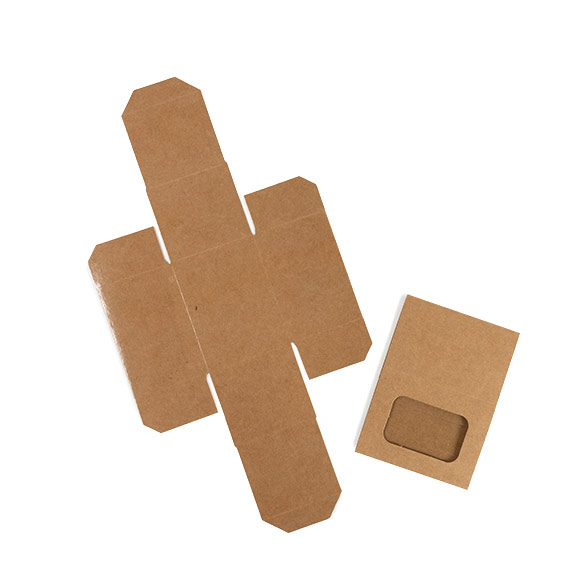 Kraft Doosjes Tweedelig 9,5x6,4x5,7cm - 25 stuks