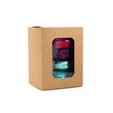 Kraft Doosjes Tweedelig 9,5x6,4x5,7cm - 25 stuks