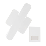 Tweedelige Papieren Dozen Wit 9,5x6,4x5,7cm - 25 stuks