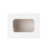 Tweedelige Papieren Dozen Wit 9,5x6,4x5,7cm - 25 stuks