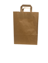 Papieren Draagtassen Bruin 260+120x350mm - 50 st