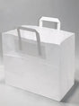 Eco Paper Shopping Bags White 220+100x280mm 
