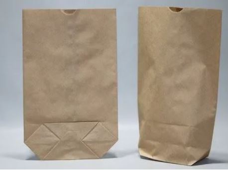 Eco Paper Bags with Cross Bottom 15 kg, 360x630mm 