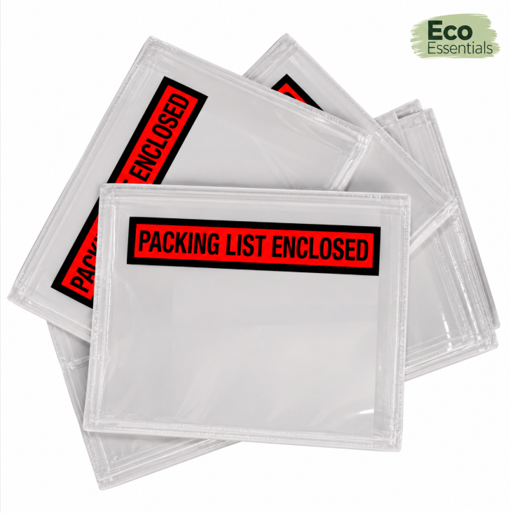 Paklijstenveloppen Gerecycled PE, 122 x 165 mm – 1.000 st.