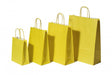 Paper Carry Bags Yellow 260+120x350mm 