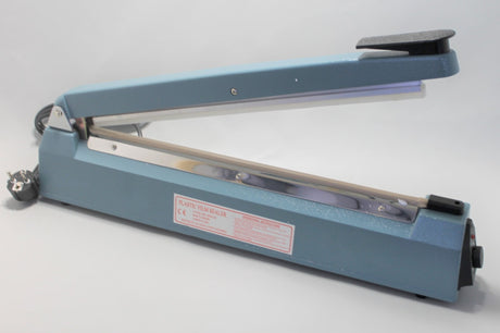 Hand Sealer voor zakjes tot 310mm breed met Mes Hand Sealer voor zakjes tot 310mm breed met Mes