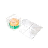 rPET Crystal Clear Pop & Lock Box 51x51x51 mm 