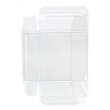 Geschenkdoosjes Kristalhelder Gerecycled PET 8,3x2,9x8,3cm - 25 st.