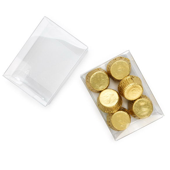 Geschenkdoosjes Kristalhelder Gerecycled PET 7x2,5x9,5cm - 25 stuks