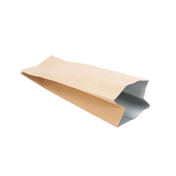 Koffiezakken Kraft met Ventiel 80x60x260mm - 50 st.