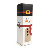 Geschenkdoosjes Sneeuwpop met Venster 57x57x203mm - 25 st.