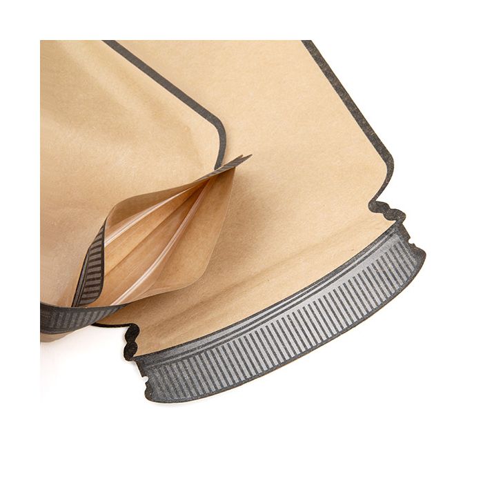 Stazakken Kraft Pot Vorm 130x76x206 mm - 100 st