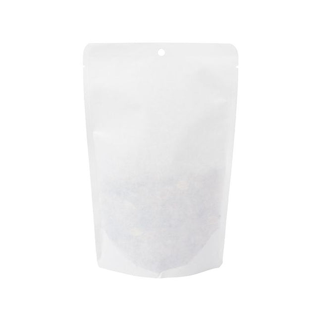Stand Up Pouch Kraft White Eco