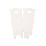 Witte Takaway Doos 60x51x54 mm - 25 stuks